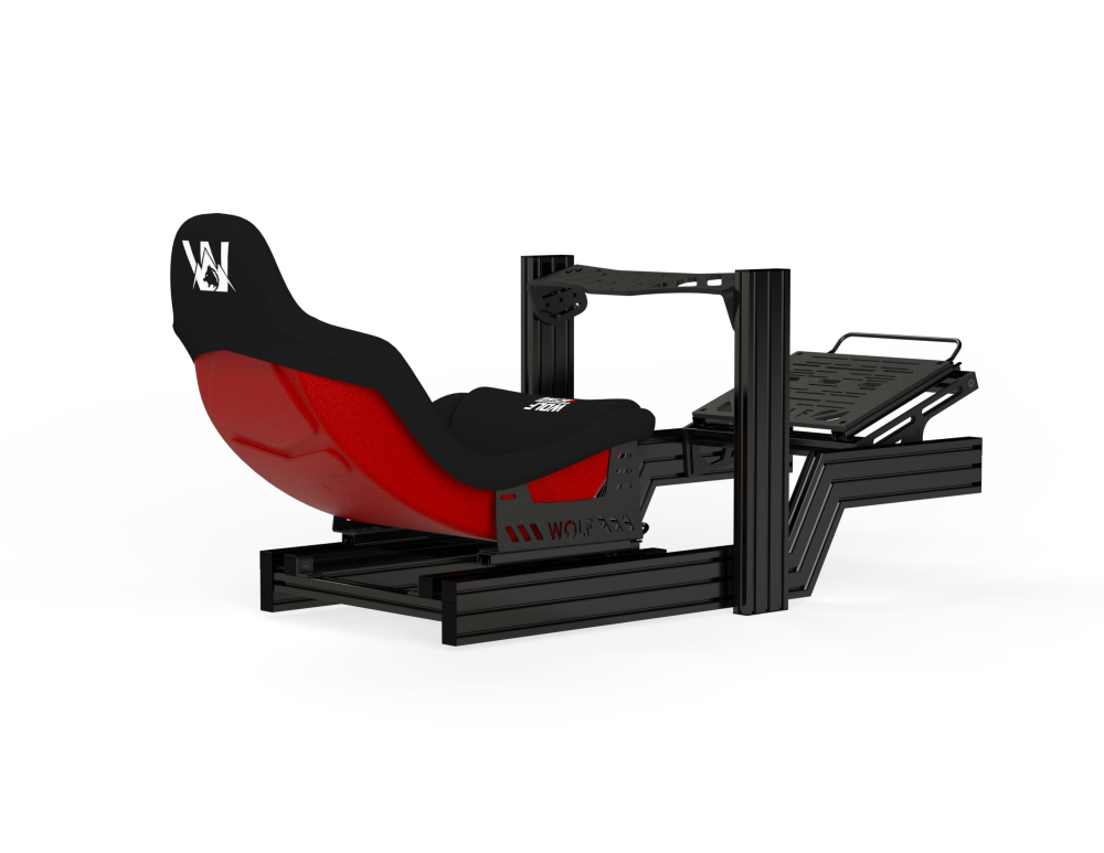 Wolf Fenrir 2 Formula Sim Rig Cockpit ink. Sitz